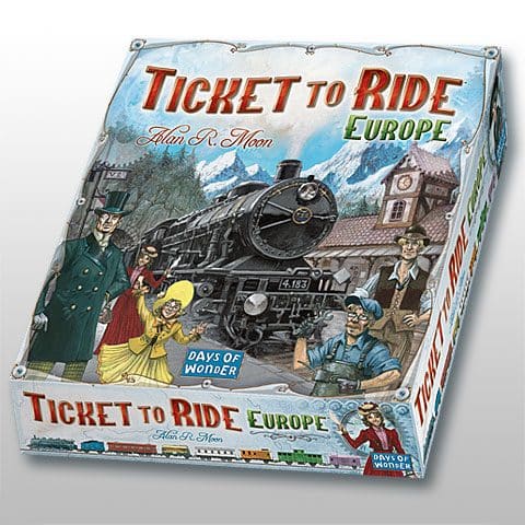 Ticket to Ride Europe box