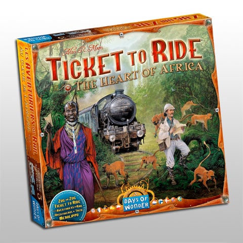Ticket to Ride The Heart of Africa