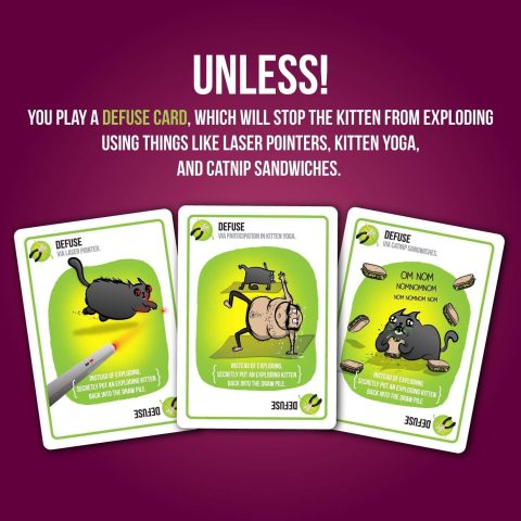 Exploding Kittens Party Pack cards 2