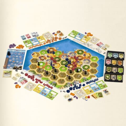 Catan: Cities & Knights – Legend of the Conquerors contents